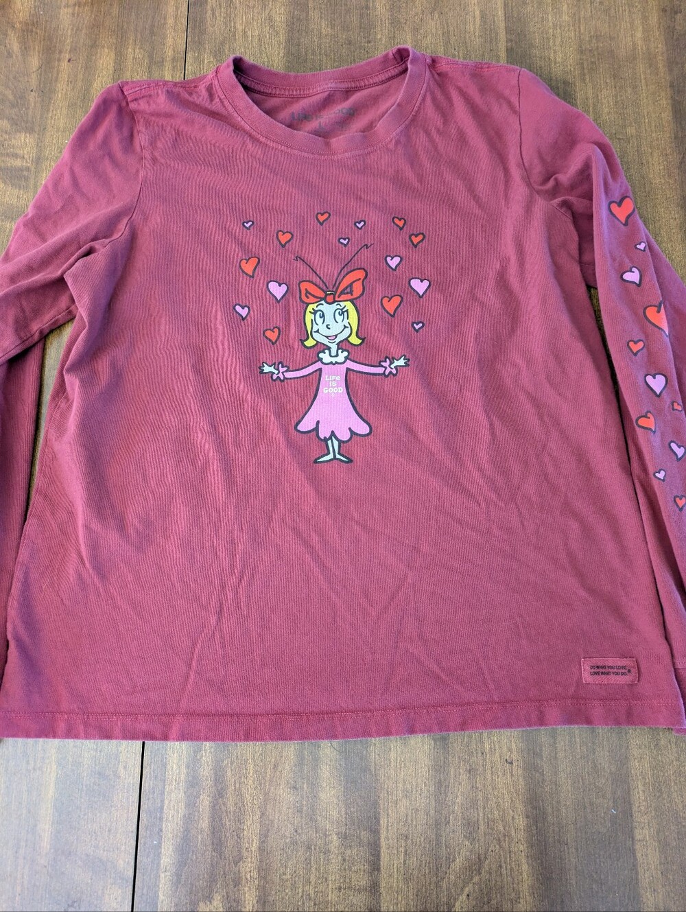 Life Is Good Cindy Lou Who Grinch Tee